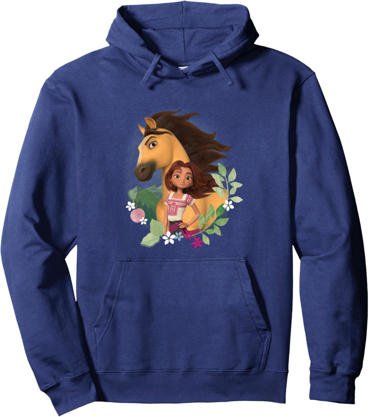 Spirit Ungezähmt - Geist und glückliches Laub Pullover Hoodie