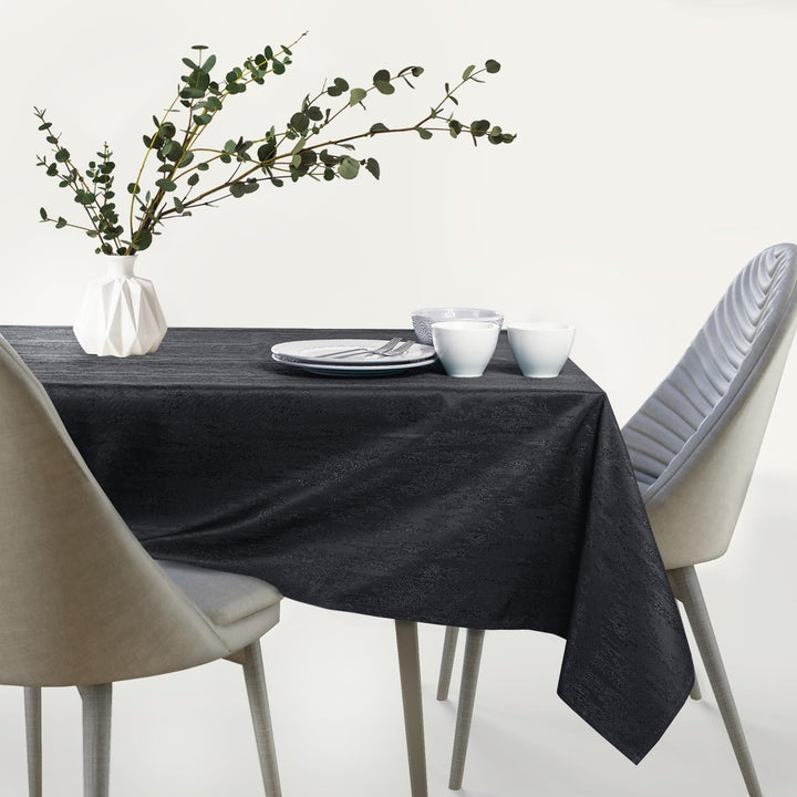 AmeliaHome Tischdecke 110x180 cm Tischtuch Tafeldecke Fleckschutz Lotuseffekt Abwaschbar Wasserabwei