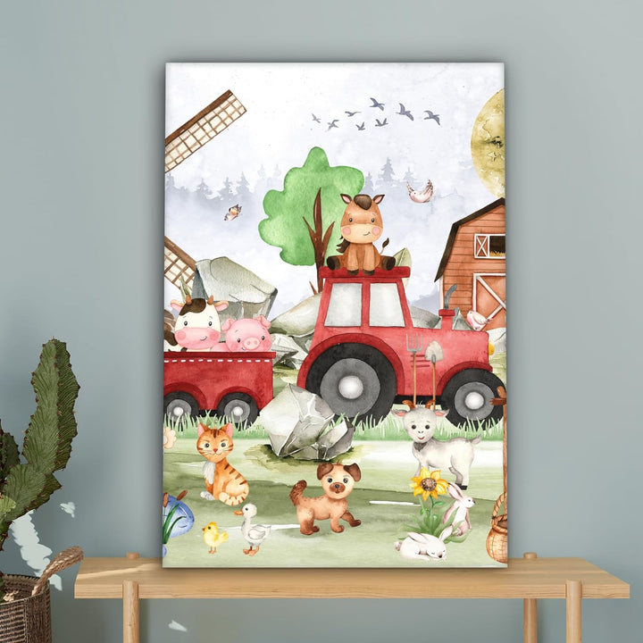 MuchoWow© Leinwand 40x60 cm Deko Schlafzimmer Aesthetic Leinwandbilder Wohnzimmer Gemälde Foto Gesch
