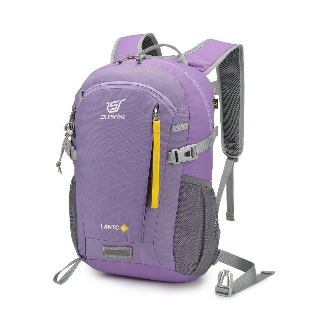 SKYSPER LANTC 20 Leicht Wanderrucksack 20L Klein Rucksack mit Rückenbelüftung Trekkingrucksack aus a