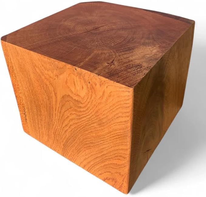 Eiche Blöcke, Eichenholz Blöcke 20x20x...cm, Farbe Tic, Säulen, Dekoblöcke, Hocker, Naturprodukt, ru
