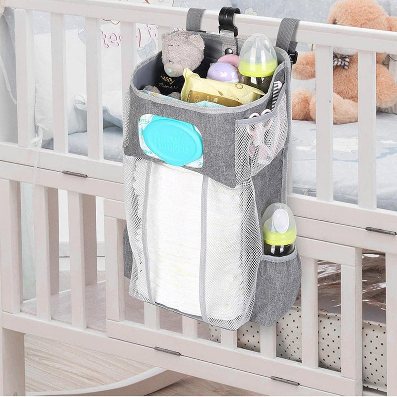 Nupaque Hängender Windel-Caddy-Organizer - Windelhalter für Krippe Auto Kinderzimmer Organizer,Winde