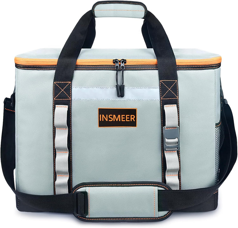 INSMEER 48L/25L Gross Kühltasche Faltbare, 65/32 Can Thermotasche Picknicktasche Lunchtasche Kühlbox