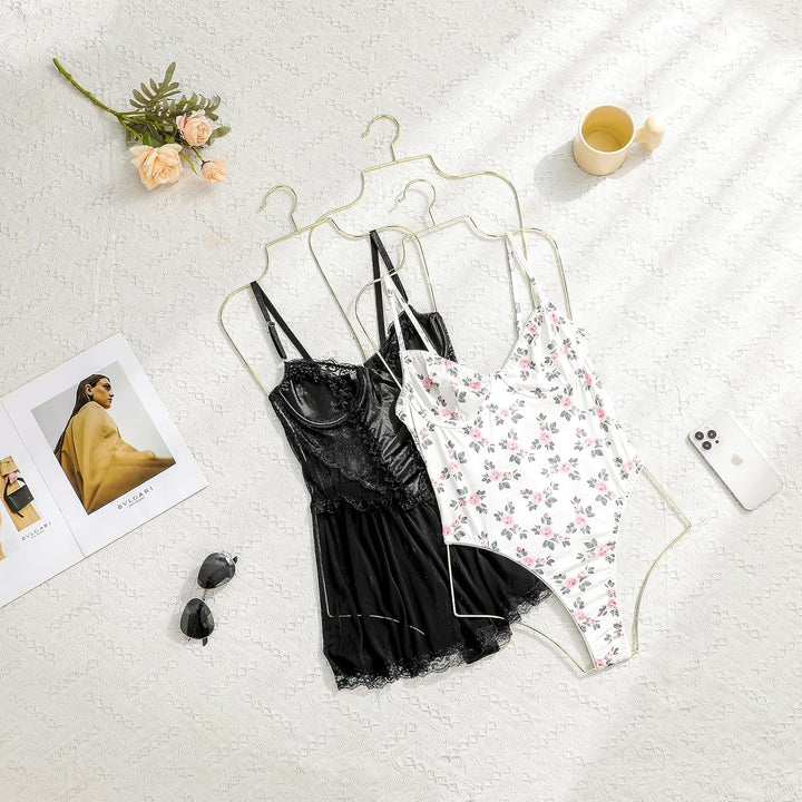 Arekuaei Kleiderbügel, goldfarben, für Dessous, Körperform, Metall, für Bikini, Bademode, 10 Stück