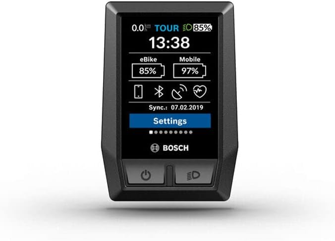 Bosch Unisex – Erwachsene Kiox Headunit, schwarz, One Size