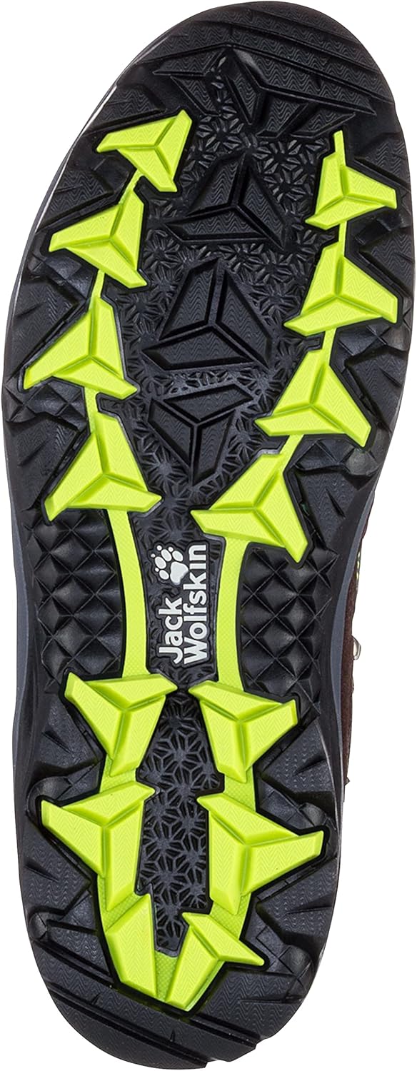 Jack Wolfskin Herren Vojo 3 Texapore Mid M Outdoorschuhe, 39.5 EU Dark Brown Lime 2023