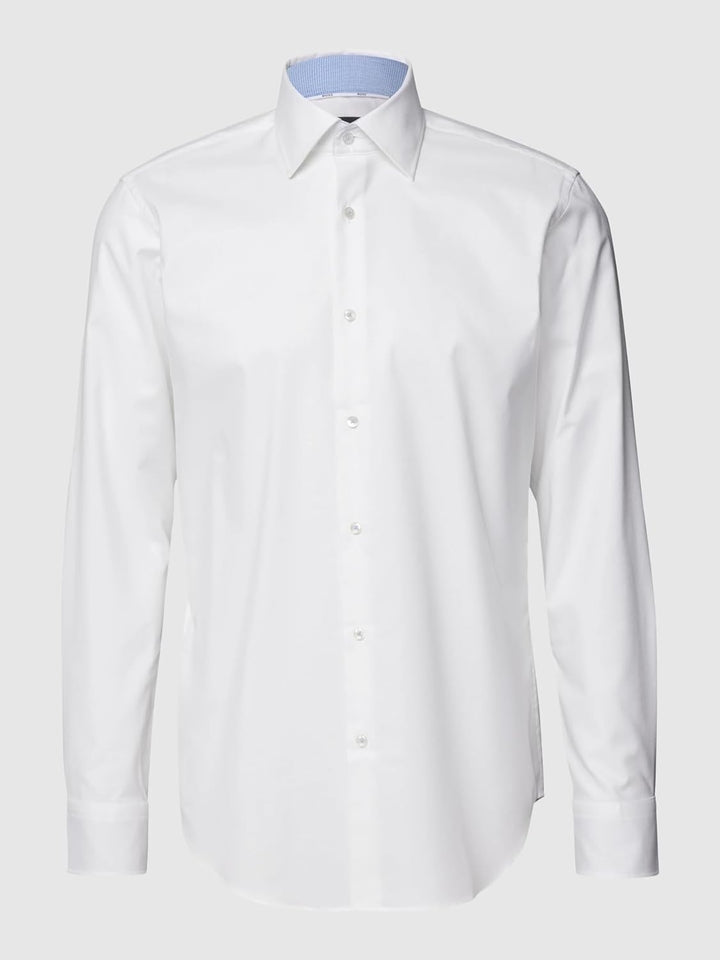 G.O.L. Jungen Hemd mit Kentkragen, Einfarbig 104 Weiss (White 6), 104 Weiss (White 6)