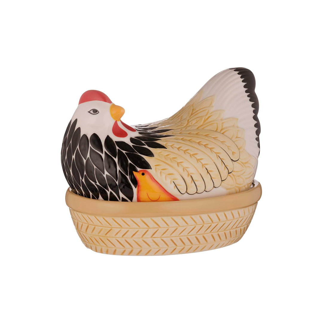 Mason Cash, Keramik, Mehrfarbig, 21 x 16.5 x 18 cm 2001.275 Nest für Junggesellinnenabschied Einzelb