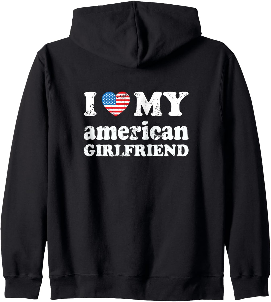 I love my american Girlfriend Kapuzenjacke