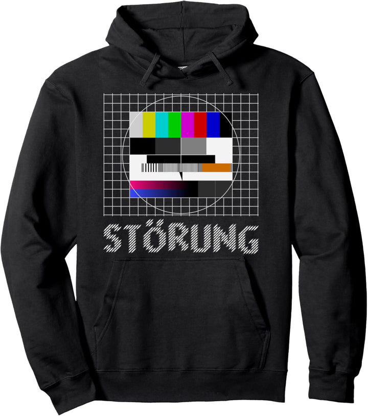 Testbild - Störung vintage retro Pullover Hoodie