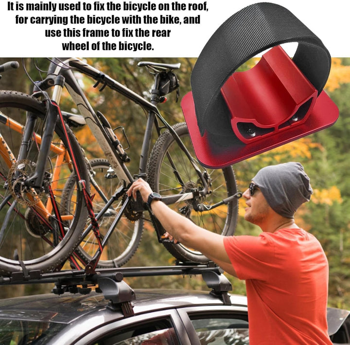 108x75x35 Mm Gabelhalterung Fahrrad Steckachse Fahrradgabelhalterung Auto Fahrradhalterung Aluminium