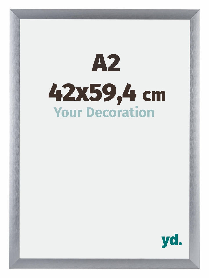 yd. Your Decoration - Bilderrahmen DIN A2 42x59,4 cm - Bilderrahmen aus Aluminium mit Acrylglas - An