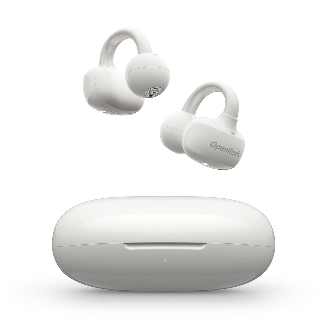 OpenRock E Open-Ear Kopfhörer Kabellos- Clip-On Ohrhörer - 4G Leichtgewicht - Bluetooth 6.0 - Starke