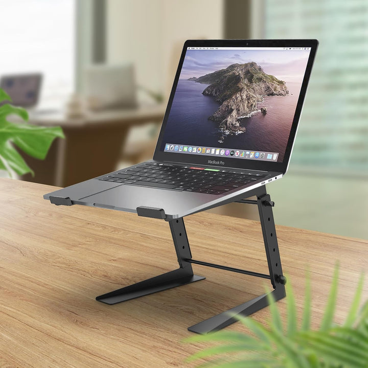 RICOO Laptopständer Höhenverstellbar für 15-17 Zoll Standfuss LS01-B Universal Notebook Halterung bi