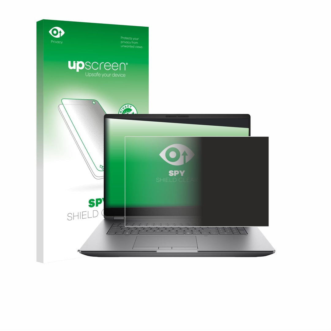 upscreen Anti-Spy Blickschutzfolie für HP Zbook Fury G1i 16 Made in Germany, Privacy Screen Displays