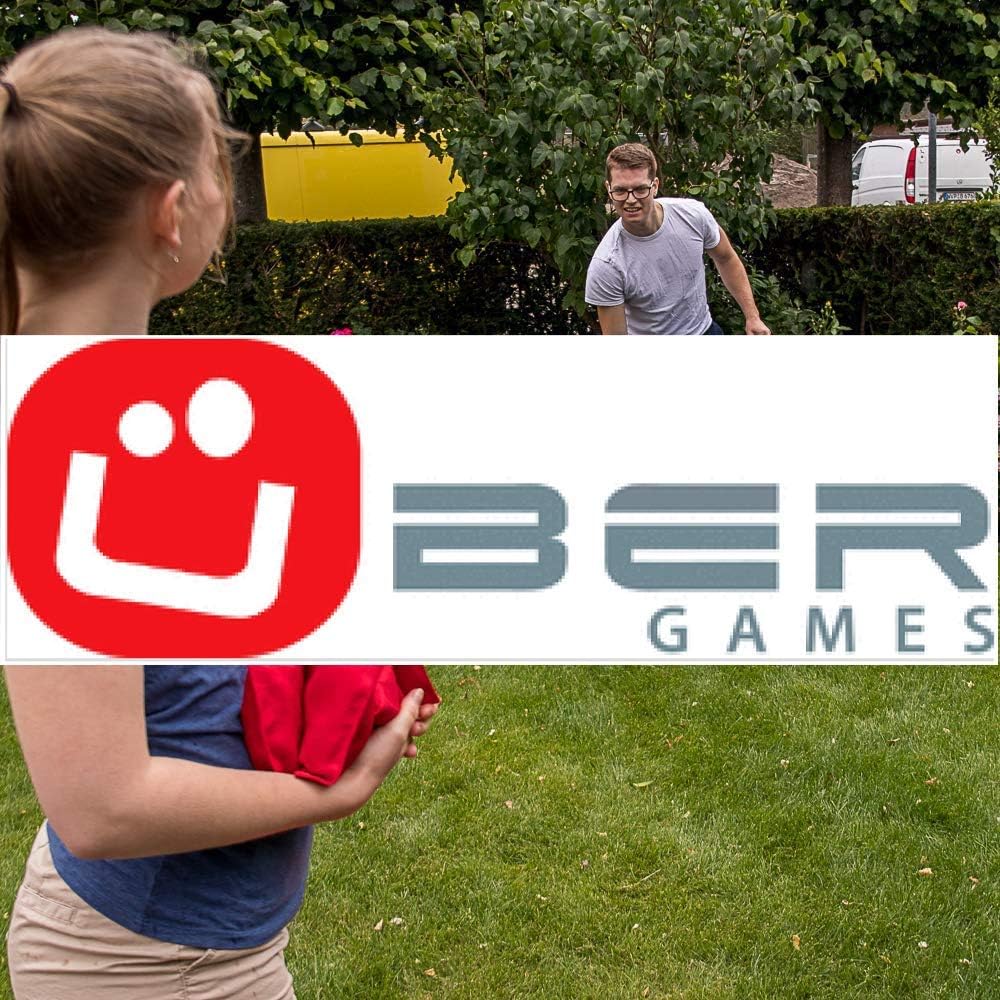 Ubergames Europe Profi Doppel Leitergolf Spinladder - Golfspiel - in Luxus Tasche - Echte Golf Bälle