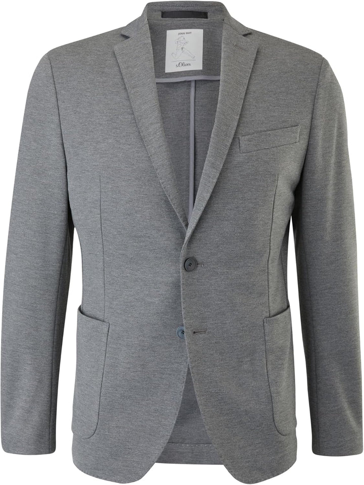 s.Oliver Black Label Herren 10.3.20.15.153.2119563 Blazer 52 9999 Schwarz, 52 9999 Schwarz