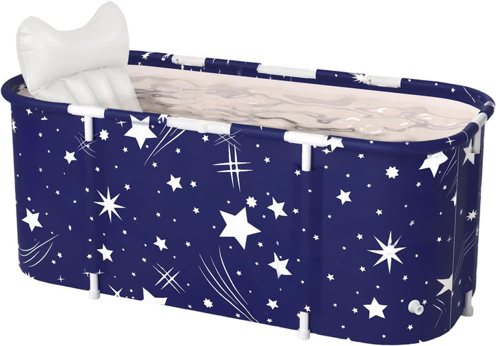 Badewanne Zusammenklappbare Badewanne Ideale Familienbadewanne Gartenpool für Kinder Leicht zu monti