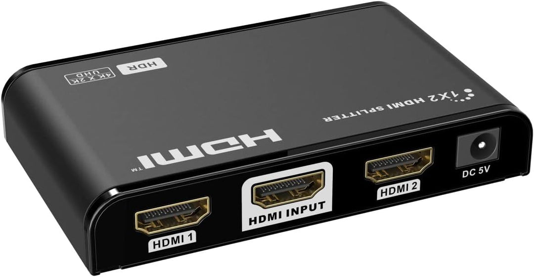 PremiumCord 4K HDMI 2.0 Splitter 1-2 Ports, Unterstützung UHD 4Kx2K / 60Hz, FULL HD, 3D, HDCP 2.2, C