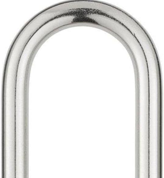 ABUS Vorhängeschloss Messing 85/50HB127 gl.-2745 - gleichschliessend und mit hohem Bügel - für Kelle