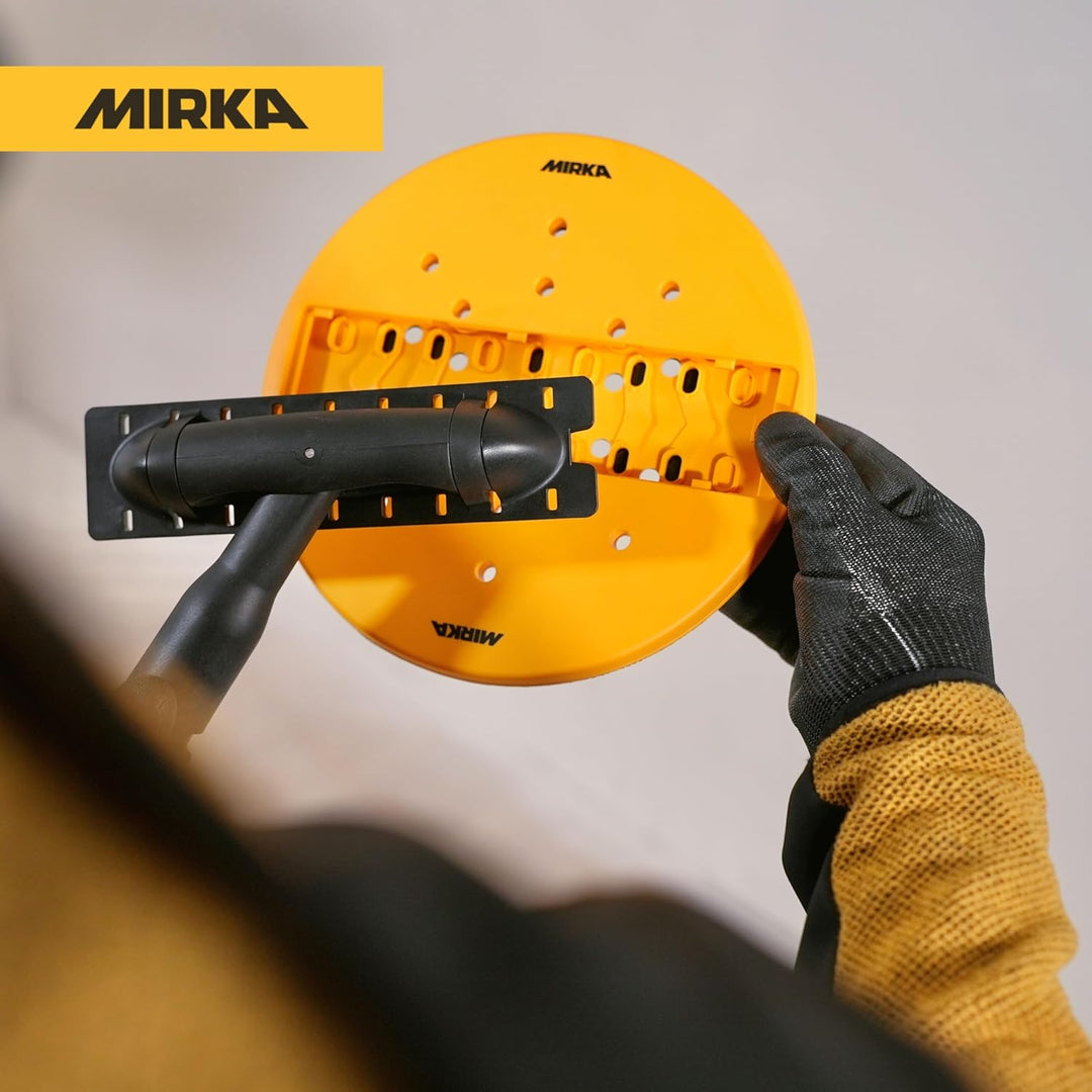 Mirka stabilisierter Schleifkopf für DecoSander Stabschleifer/für glattes Wand- & Deckenfinish, Troc