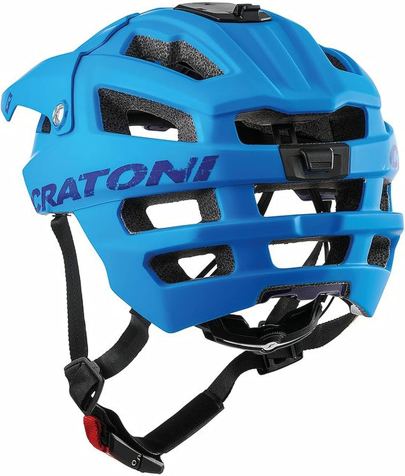 Cratoni AllTrack MTB Helm blau 2022 Fahrradhelm Blue Rubber S/M | 54-58cm, Blue Rubber S/M | 54-58cm