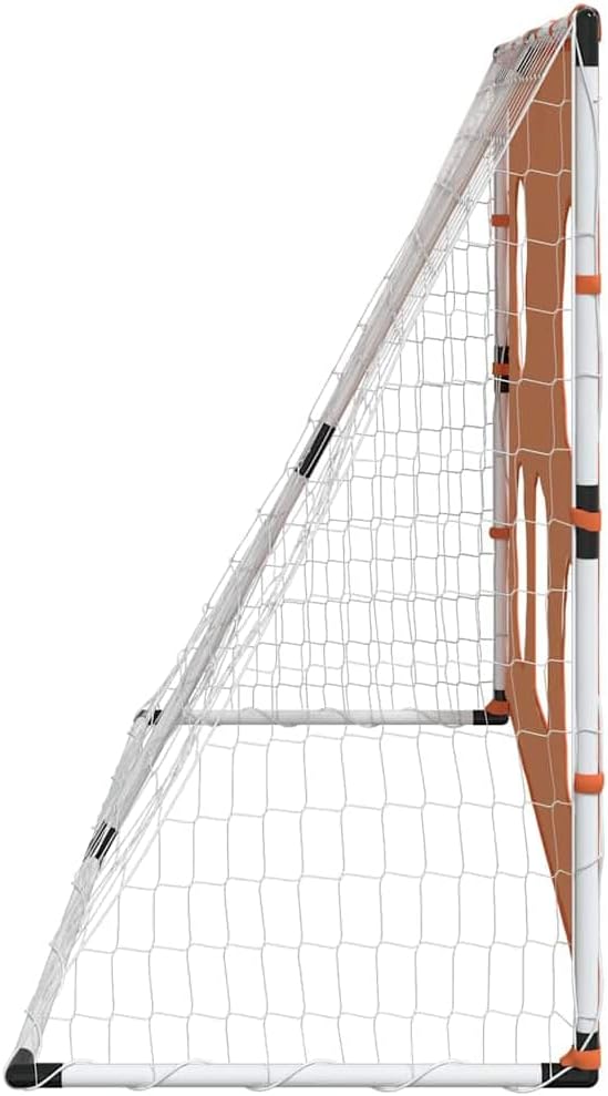 vidaXL Fussballtor für Kinder, Trainingstor mit Zielmatte Ball Netz, Fussball Tor für Innen Aussen,