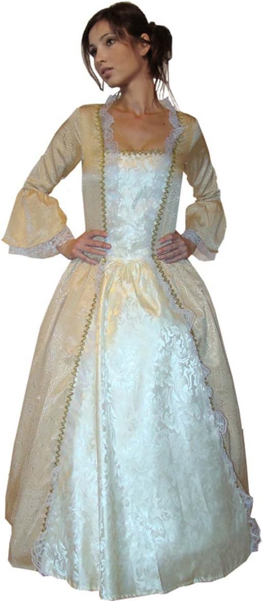 MAYLYNN 11343 - Barock Kostüm Kleid Sissy Elbe Edelfrau, 2-teilig, Grösse M, M