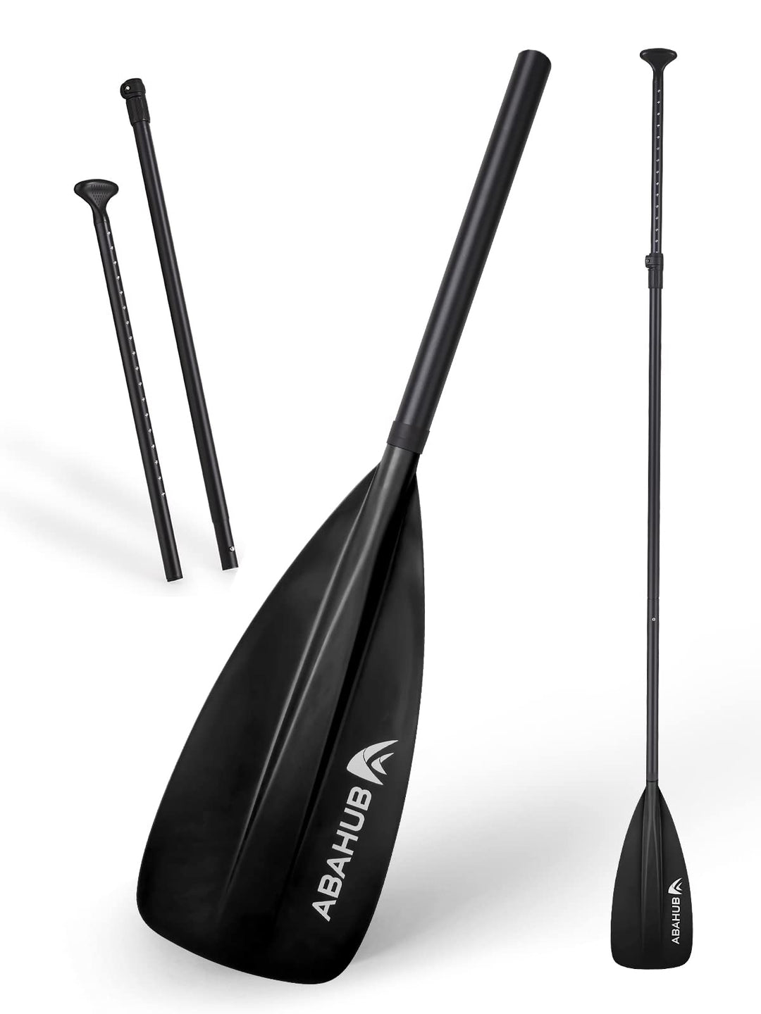 Abahub SUP Paddel Aluminium Einstellbares Stand Up Paddle für Paddleboard, Aluminiumlegierung PU-bes