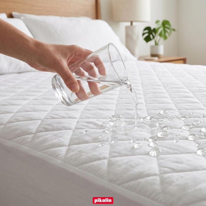 Pikolin Home - Gesteppter Matratzenschoner/-bezug, wasserdicht, atmungsaktiv, hypoallergen und extra
