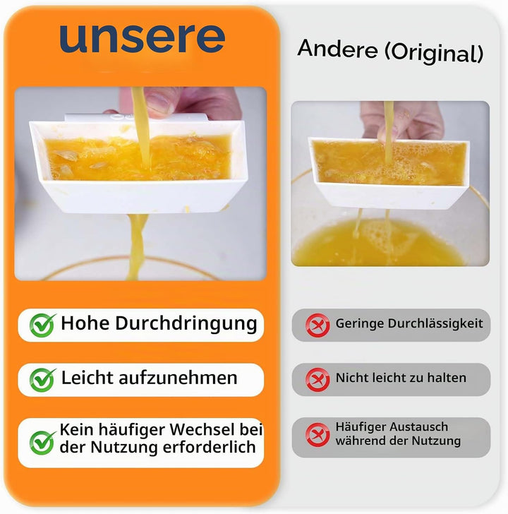 Entsafteraufsatz für Kitchen Aid Standmixer, Zitrusfruchtentsafteraufsatz für Kitchen Aid Mixeraufsä