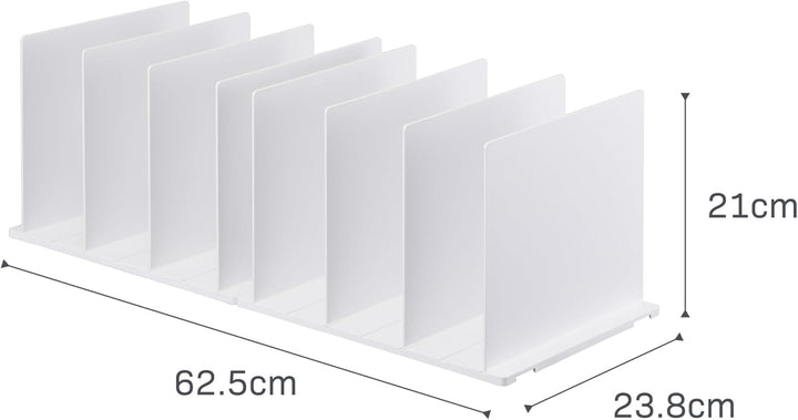 YAMAZAKI 4956 SMART Taschen-Organizer (2er-Set), weiss, ABS-Harz, minimalistisch, 31.8 x 24 x 21 cm,