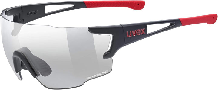 Uvex Unisex – Erwachsene Sportstyle 804 V Sportbrille black mat red/smoke Einheitsgrösse Single, bla