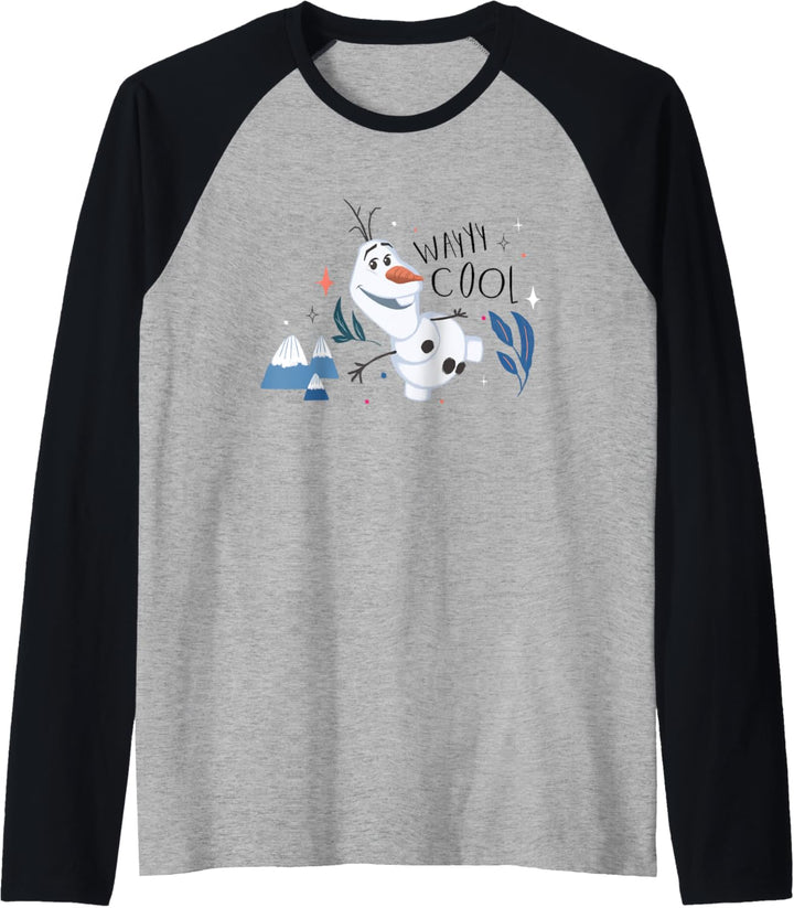 Frozen Olaf Is Wayyy Cool Raglan
