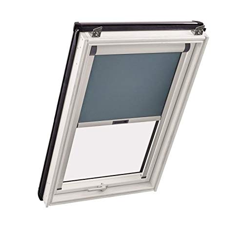 Komplettpaket Sunblock Roto Dachfenster aus Kunststoff inkl. Verdunkelungsrollo V06 (Eindeckrahmen: