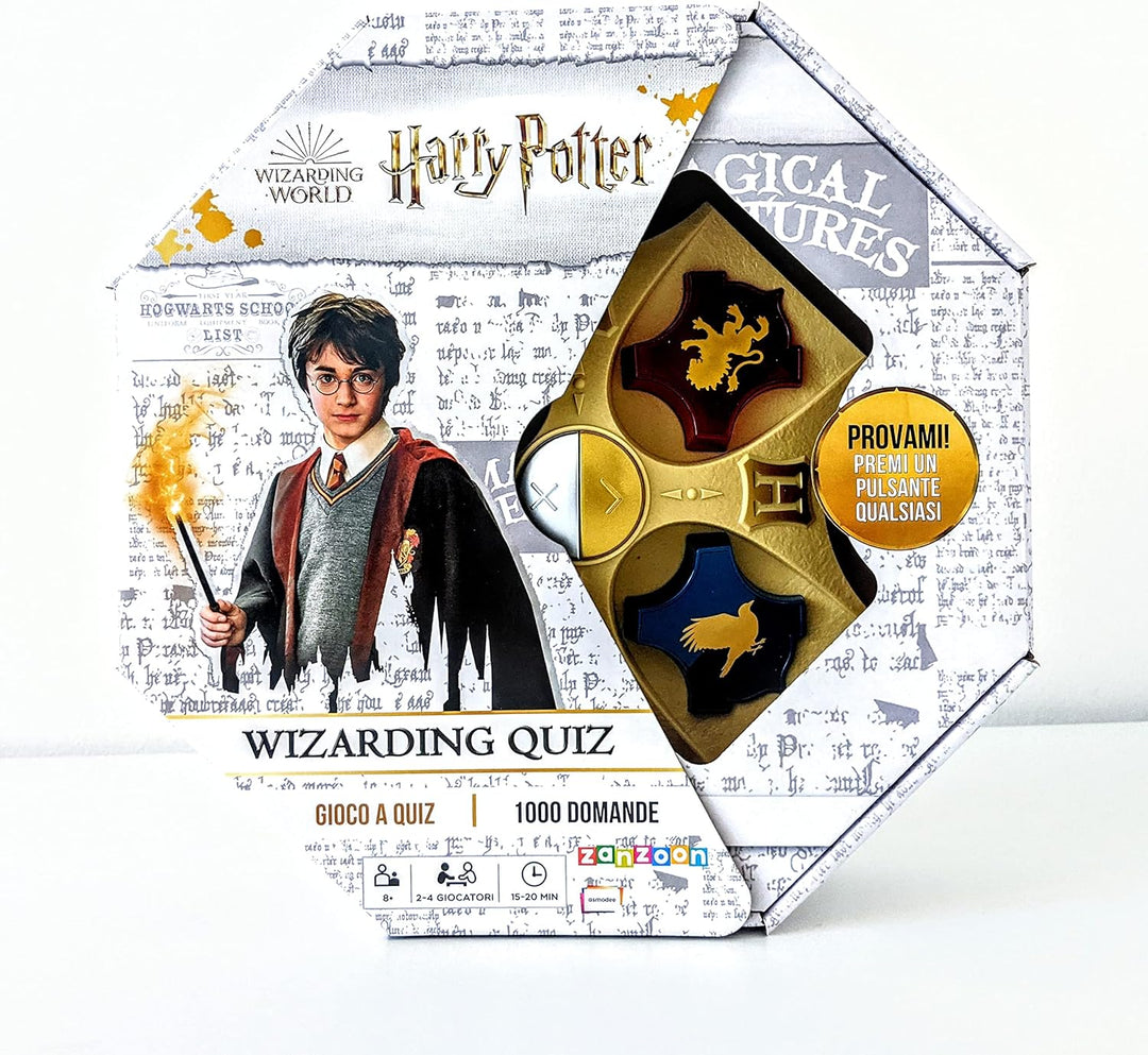 Asmodee - Wizarding Quiz - Elektronisches Quizspiel am Harry Potter Universum, Italienische Ausgabe