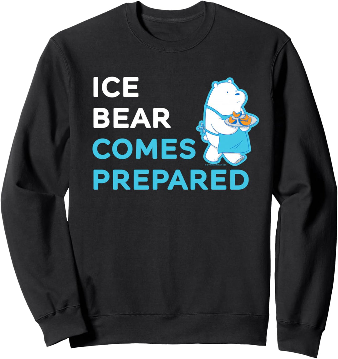 We Bare Bears Ice Bear Comes Prepared Sweatshirt