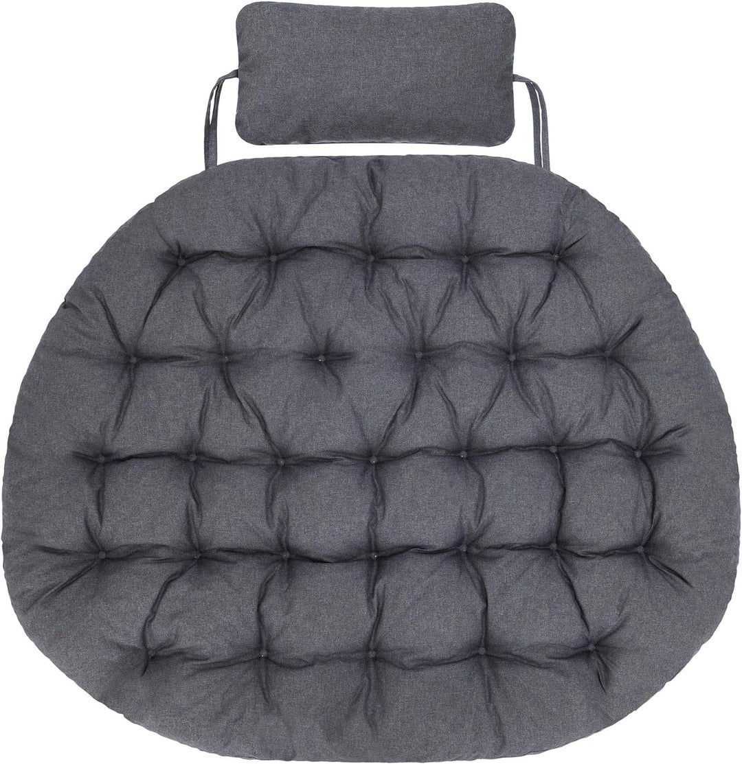 Bjird Hängesessel Kissen, Polster, Auflage für Polyrattan & Rattan Hängeschaukel, Sitzauflage für Hä