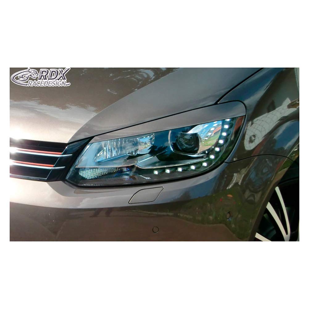 Scheinwerferblenden Volkswagen Touran 1T1 Facelift 2011-2014 & Caddy 2010-2015 (ABS)