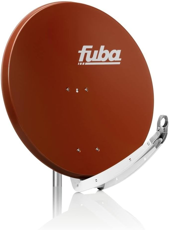 Fuba DAA 850 Satellitenspiegel 85cm Rot ziegelrot 85 cm, ziegelrot 85 cm