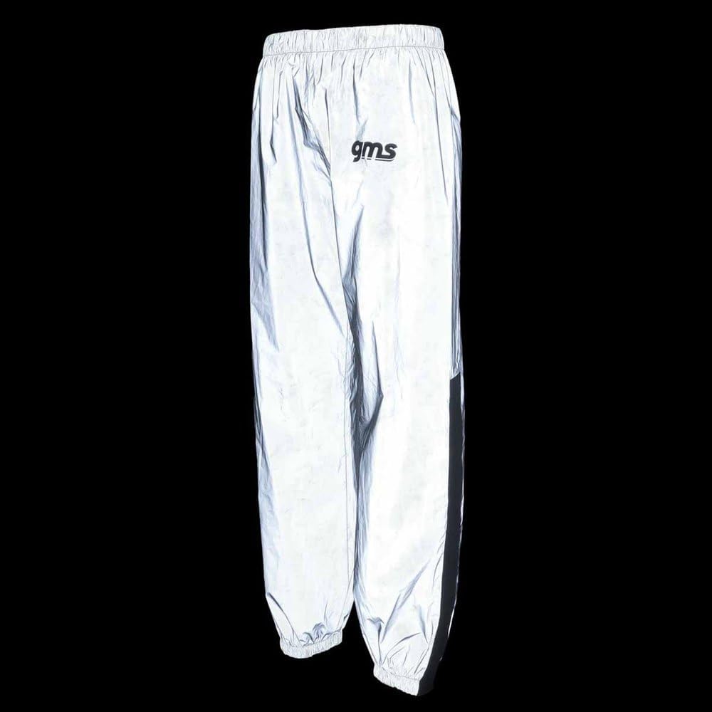 GMS Lux Motorrad Regenhose, grau, M