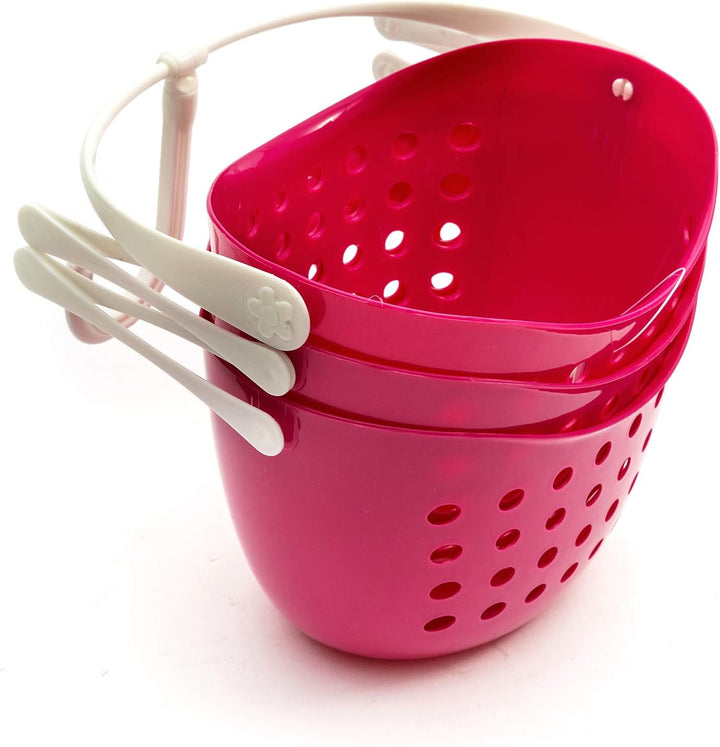 Premier Housewares 1601487 3-Tier Dusche Caddy, pink