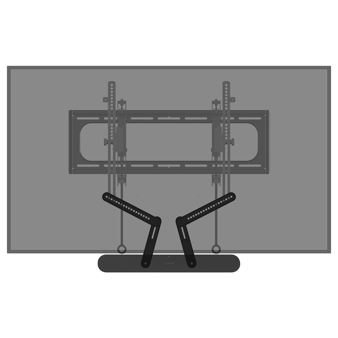 Sanus TV-Soundbar-Halterung, exklusiv kompatibel mit Sonos Ray TV-Soundbar – WSSAFM1-B2