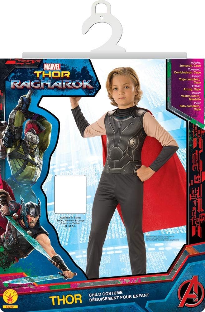 RUBIE'S I-640931M Marvel Kostüm, Jungen, blau, M-5 à 6 ans-105 à 116 cm