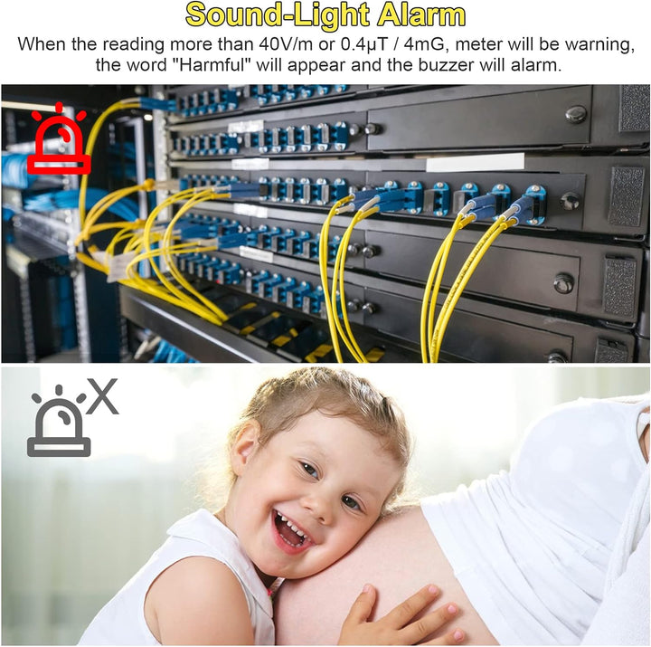 EMF-Messgeräte MESTEK Dosimeter Elektromagnetischer Strahlungsdetektor zur Messung von Radioaktivitä