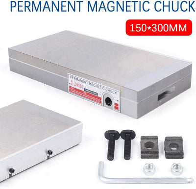 Futchoy 150x300mm Magnetspannplatte Magnetfutter Permanente Magnet Spannplatten Permanente Klemmplat