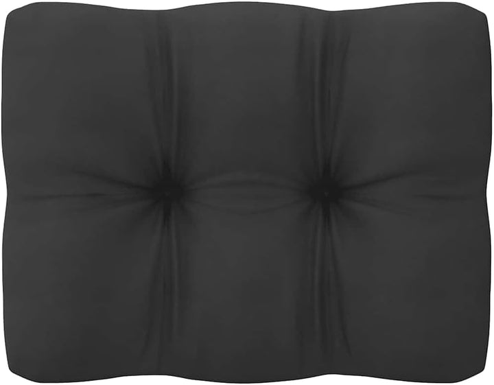 vidaXL Garten Mittelsofa mit Kissen, Modular Gartenmöbel, Sofa Lounge Sessel für Garten Terrasse Bal