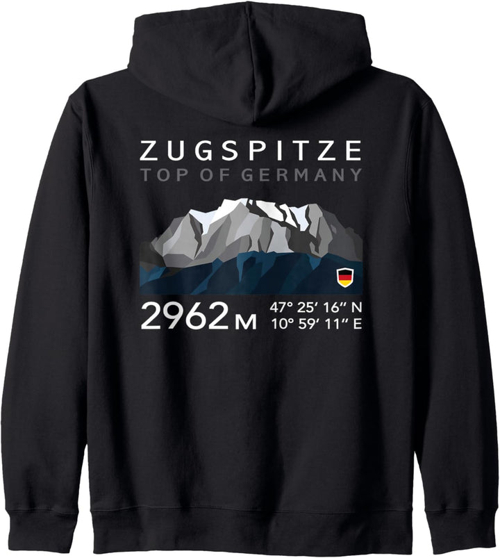 Zugspitze Garmisch Partenkirchen Bayern Bergsteiger Wandern Kapuzenjacke
