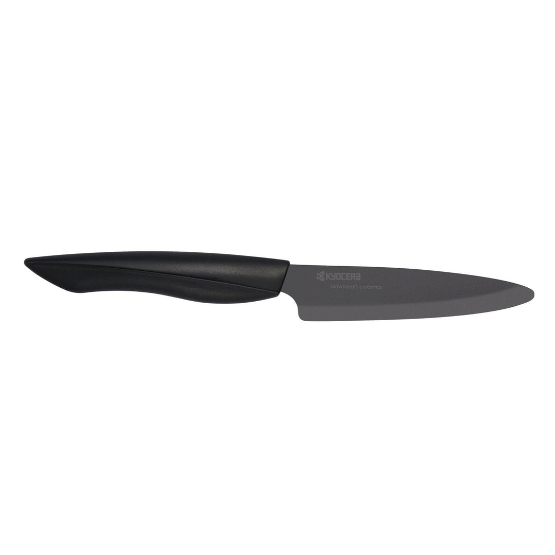 Kyocera ZK-110BK-BK ZK-110 BK EU Küchenmesser, Keramik, schwarz 11 cm, 11 cm