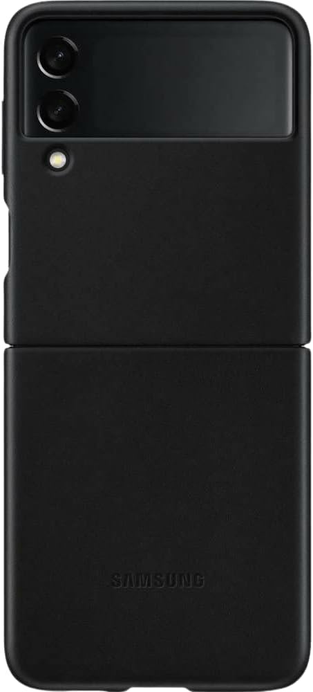 Samsung Leather Cover Smartphone Cover EF-VF711 für das Galaxy Z Flip3 5G, Handy-Hülle, echtes Leder